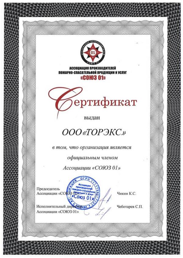 Ассоциация СОЮЗ 01